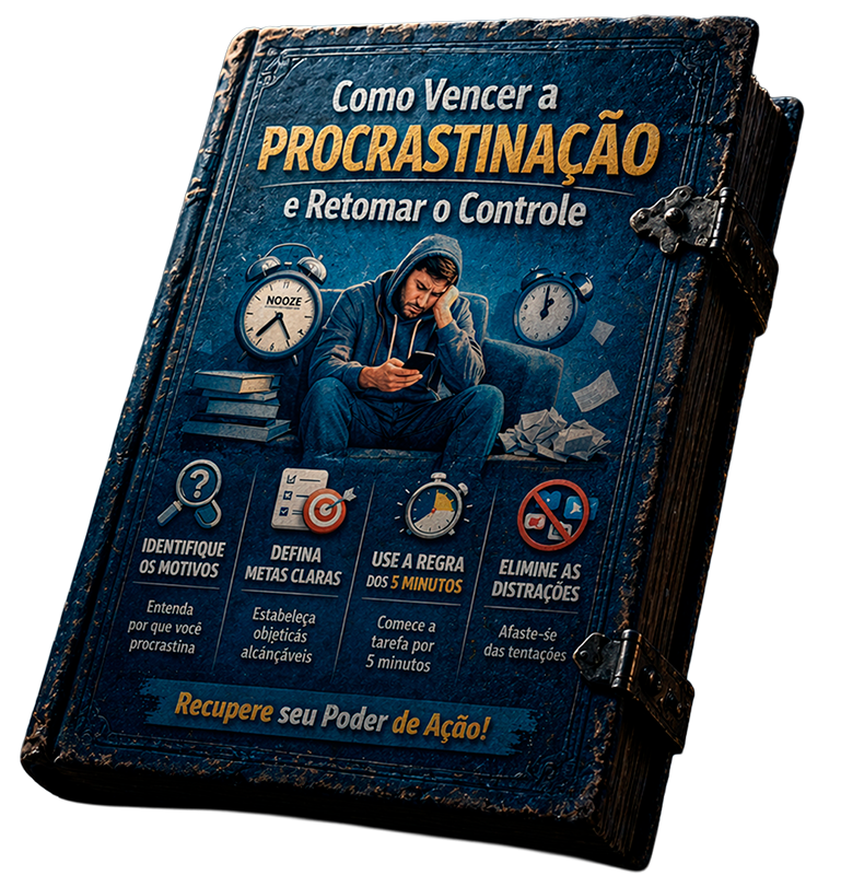 Ebook Procrastinação — capa